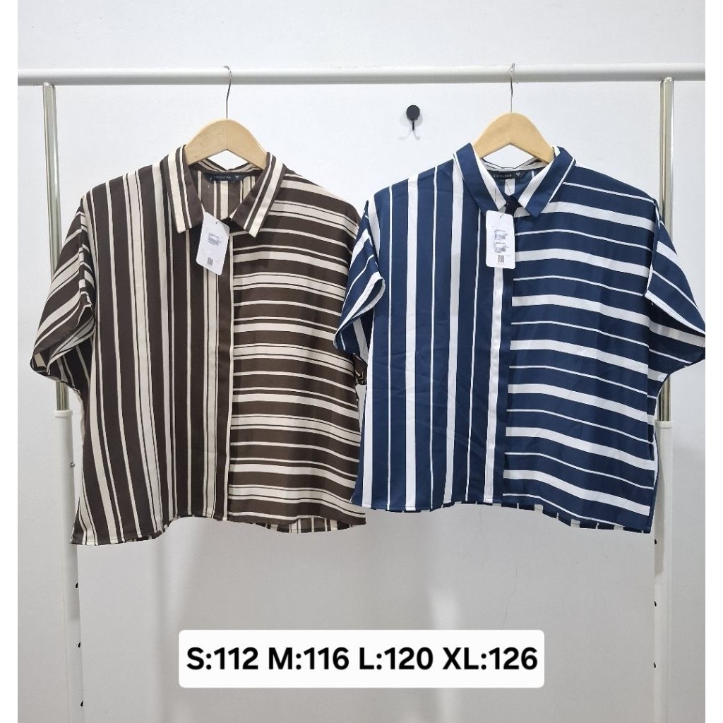 EXECUTIVE BLOUSE KEMEJA LENGAN PENDEK WANITA