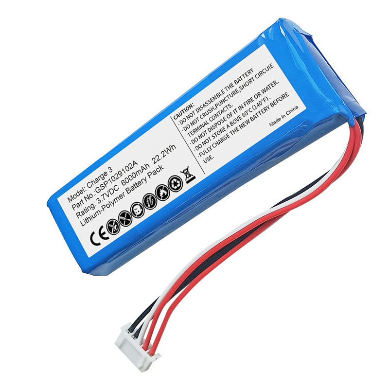 Original 6000mah Battery for JBL Charge 3 Charge3 GSP1029102A Batteria