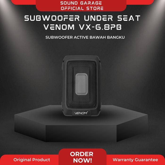 VENOM SUBWOOFER ACTIVE SLIM BASSTUBE KOLONG VX 6.8PB