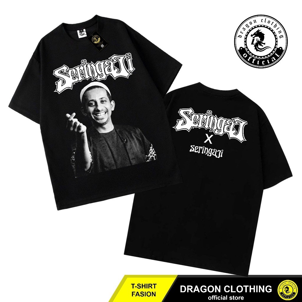 Tshirt SERINGAI x SERINGAJI Habib Jafar Kaos Pria wanita