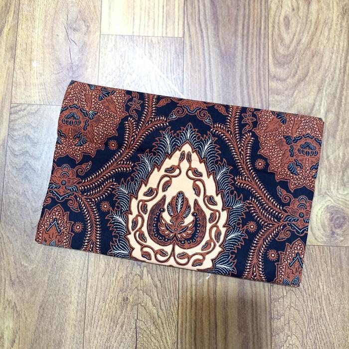 kain batik jarik motif bokor kencono bahan katun panjang halus solo