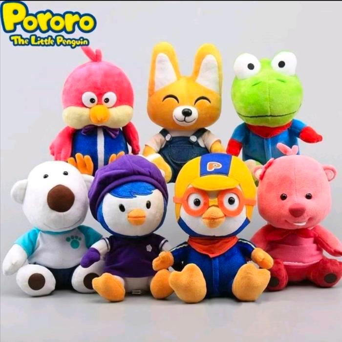 PROMO Boneka Pororo dan Kawan kawan Mainan Anak Toys - pororo