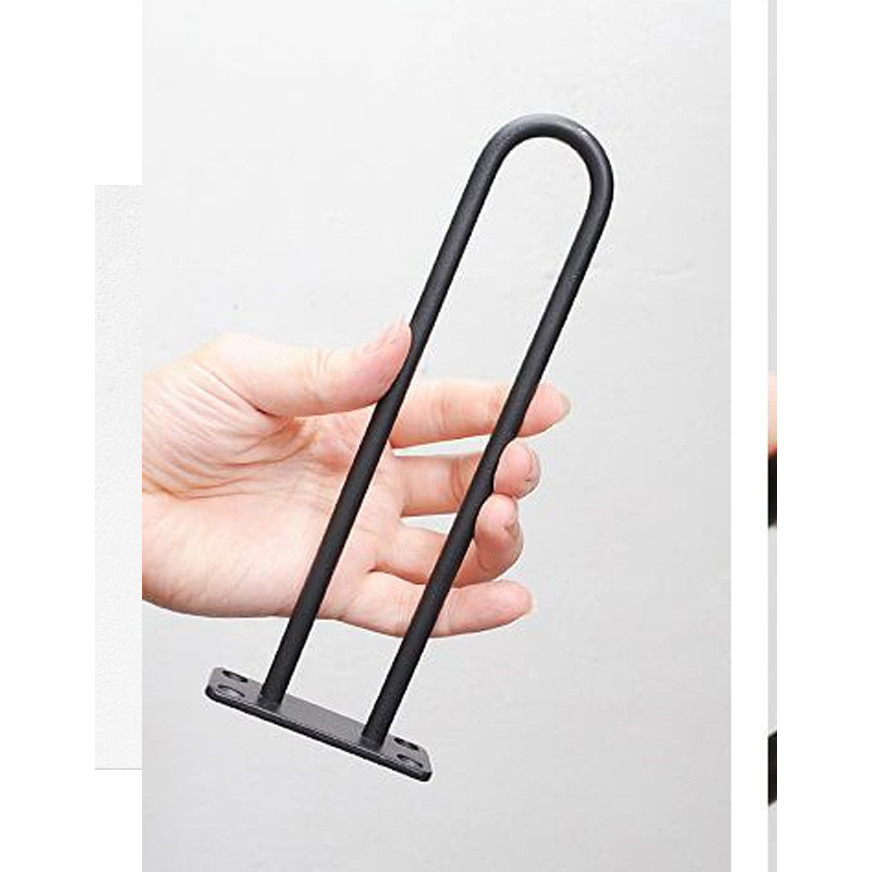 BB6 hook gantungan handuk panjang besi 6 mm