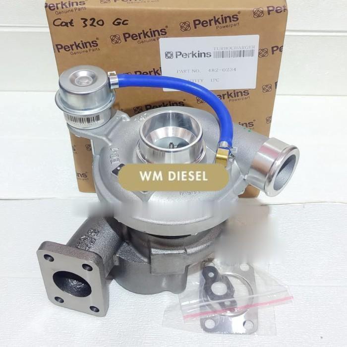 Turbocharger 320D2 GC 320D2GC C4.4 Turbo 482-0234 4820234