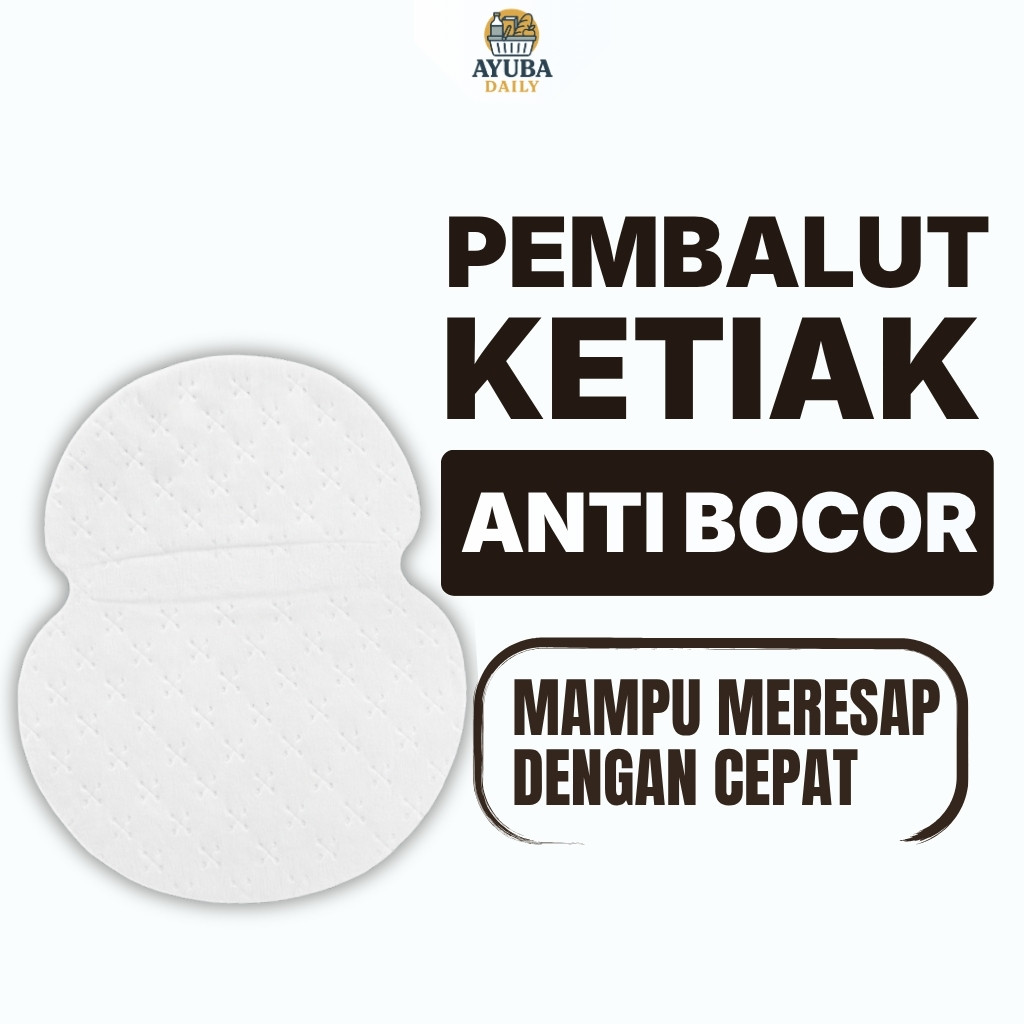 Pembalut Ketiak Basah dan Bau Deodorant Ketiak