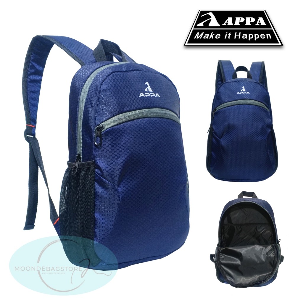 MOONDE AP8026 RUN Backpack Mini Outdoor Tas Ransel Pria Wanita Olahraga Original