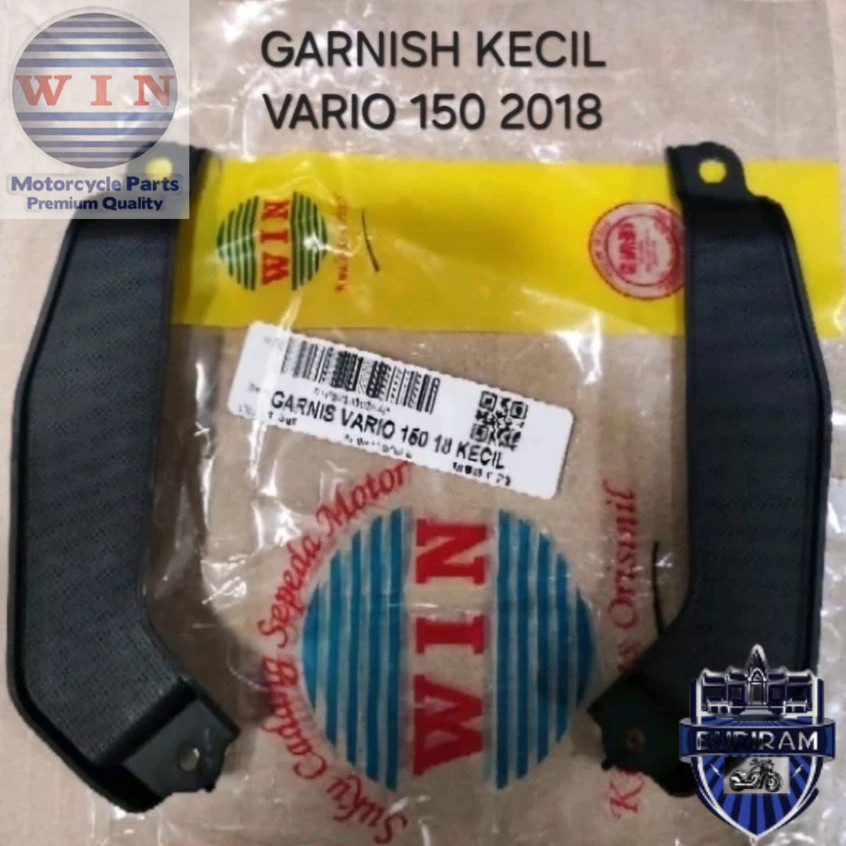 Garnis Kecil Vario 125 150 2018 2019 2020 2021 2022 WIN (1 pasang) | winglet garnish headlamp lis la