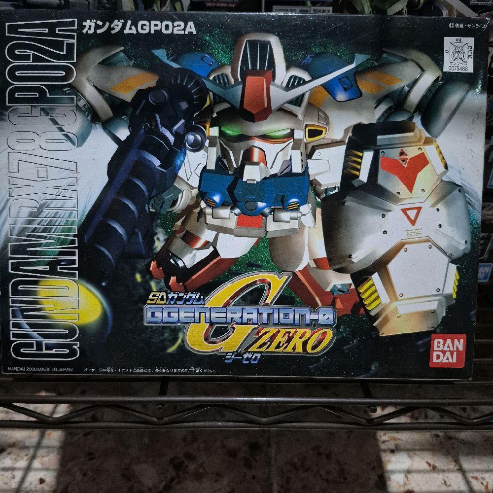 SD BB 202  GGENERATION 0 G ZERO GUNDAM RX 78 GP02A Toy
