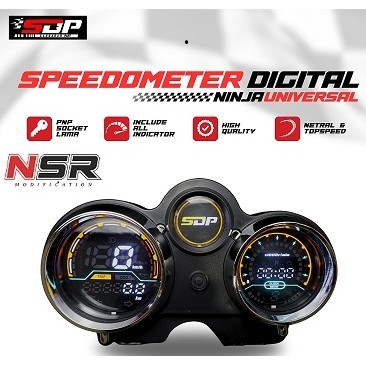 SPEEDOMETER SDP NINJA DIGITAL Spido Ninja Ss DIGITAL Ninja R Speedometer Ninja Ss Ninja R kimometer 
