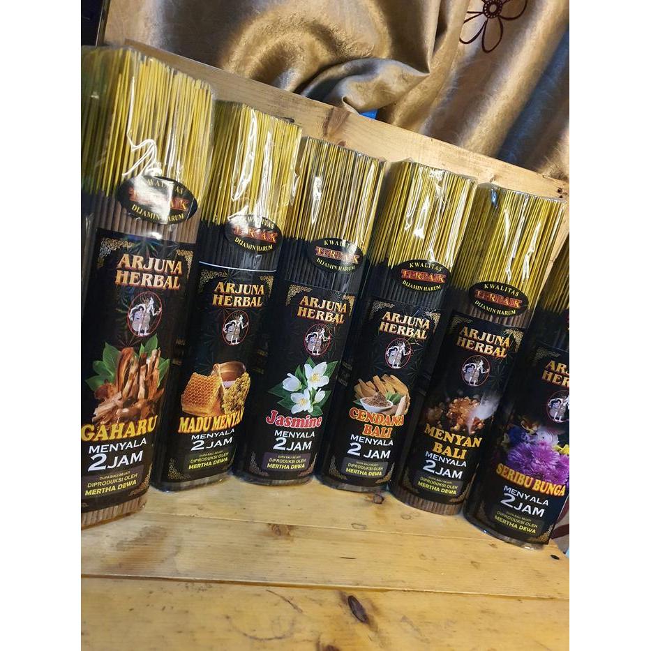 Dupa Herbal Dupa Arjuna Herbal Menyala 2 Jam Bali Sejati Mertha Dewa Dupa Bali - Seribu Bunga