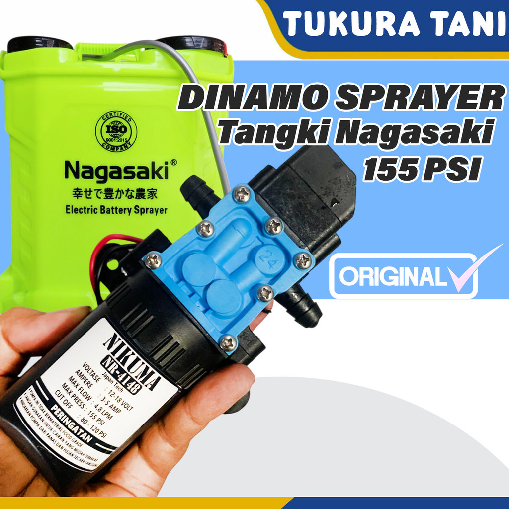 Dinamo sprayer Nagasaki & Nagawa 155 PSI - Dinamo sprayer khusus untuk Tangki Nagasaki & Nagawa - OR