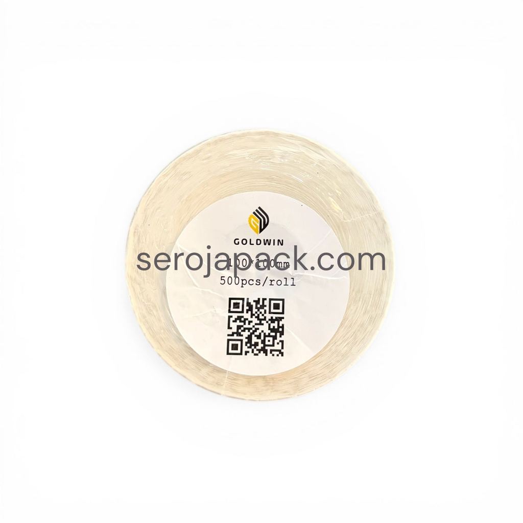 Goldwin Thermal Label 100x100