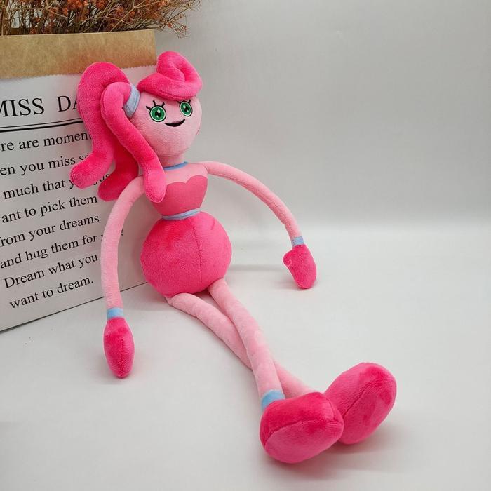 Best Seller Boneka Poppy Playtime Huggy Wuggy Mommy Long Legs Chapter Mainan Anak - mommy long 63cm