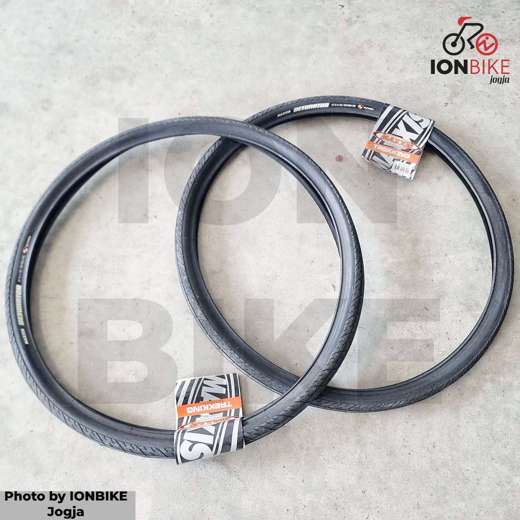 Ban Luar Maxxis DETONATOR WIRED 27.5x1.50 - 27.5 x 1.50 KAWAT NON KEVLAR - Sepeda MTB Gunung Inch As