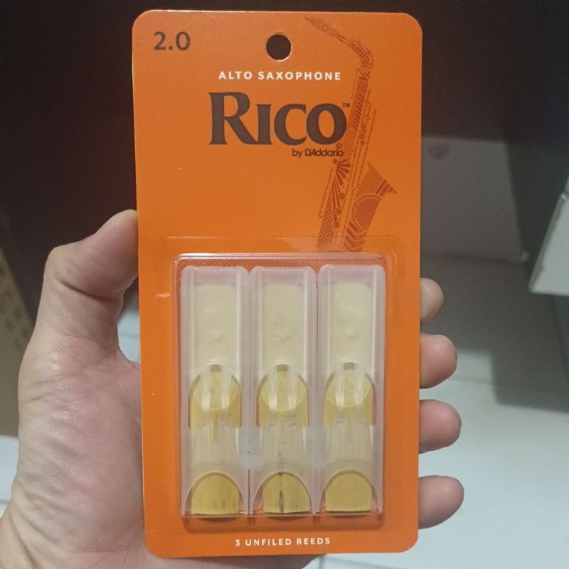 MAGELJAYA REED SAXOPHONE Alto Rico 1.5 2.0 2.5 isi 3/RICO REED SAXOPHONE ALTO