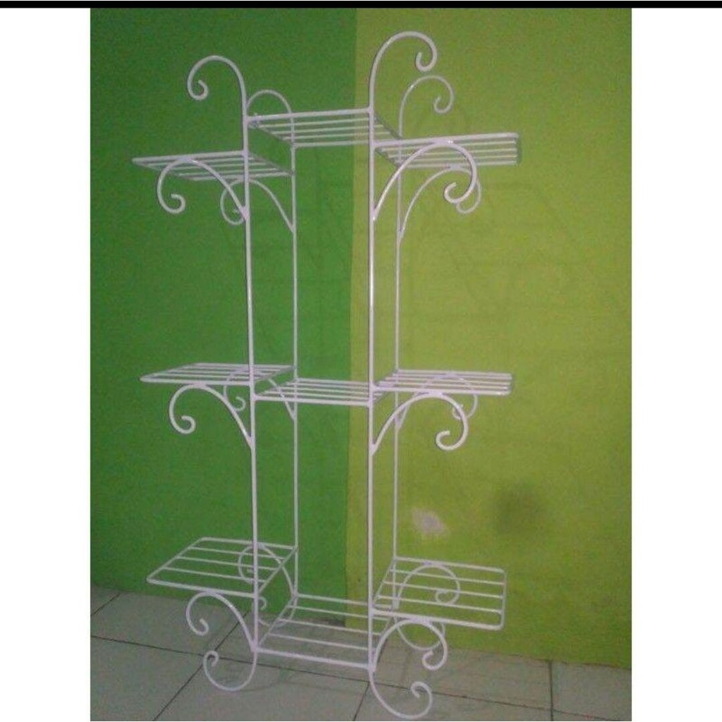 STANDING RAK POT 9 SUSUN BERTINGKAT