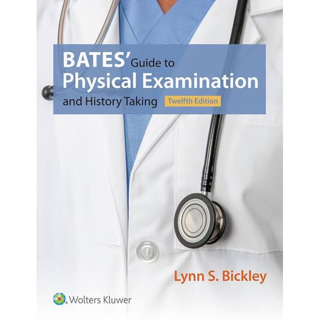 Buku Kedokteran Bates Guide to Physical Examination - isi Hitam Putih