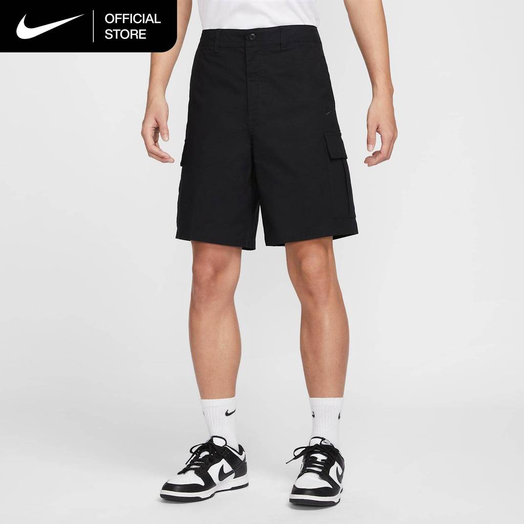 Nike Men's Club Woven Cargo Shorts - Black [FN3518-010]