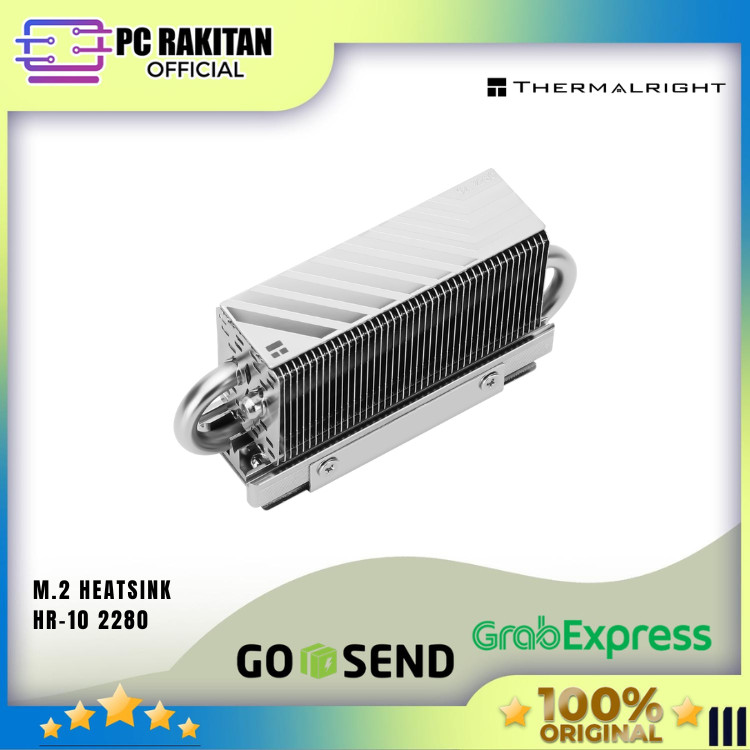 THERMALRIGHT HR-10 2280 (M.2 HEATSINK + 2X HEATPIPES) SILVER