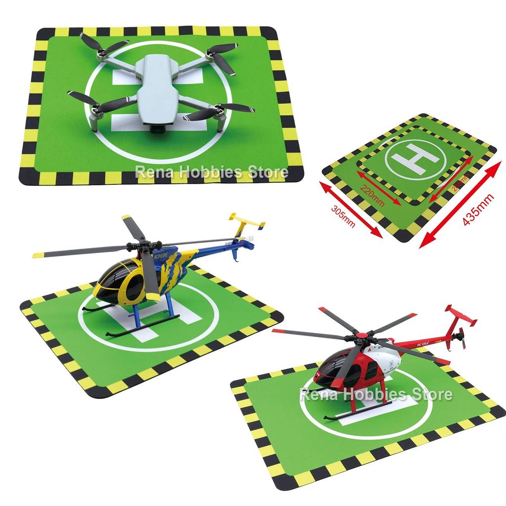 2 Sizes Takeoff and Lanng Pads for RC ERA C184 C032 C138 C189 YUXIANG RC F09S F11S F119S RC Helicopt