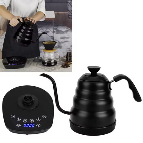 Elektrik Kettle Pengatur Suhu Leher Angsa Heater Lock Temperature WWM Perangkat Dapur