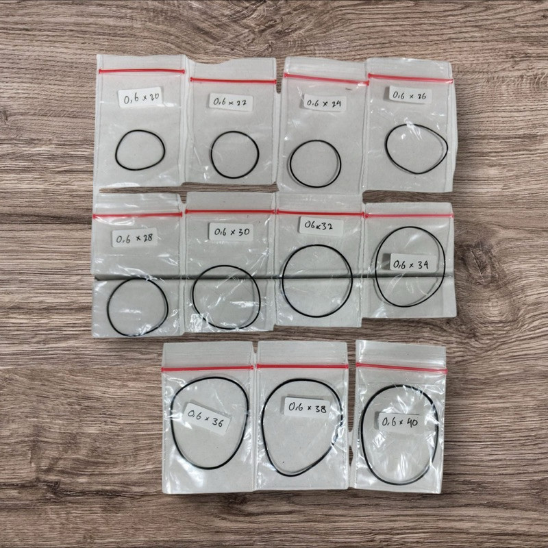 Alat Servis Jam Tangan Oring/Sil Karet Jam Tangan Isi 1 Pcs || Skylar Jam Acc
