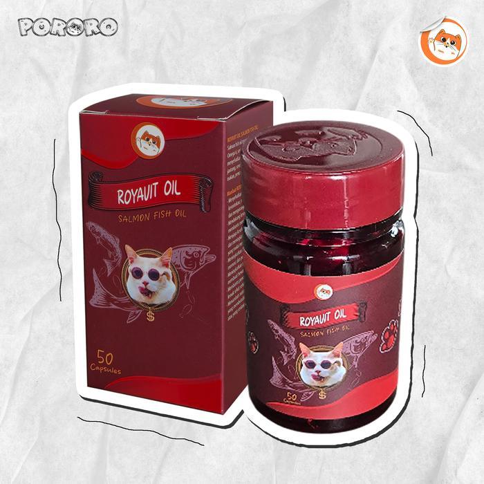 PORORO - ROYAVIT OIL Salmon Fish Oil Minyak Ikan untuk Kucing Vitamin Kucing Terlaris