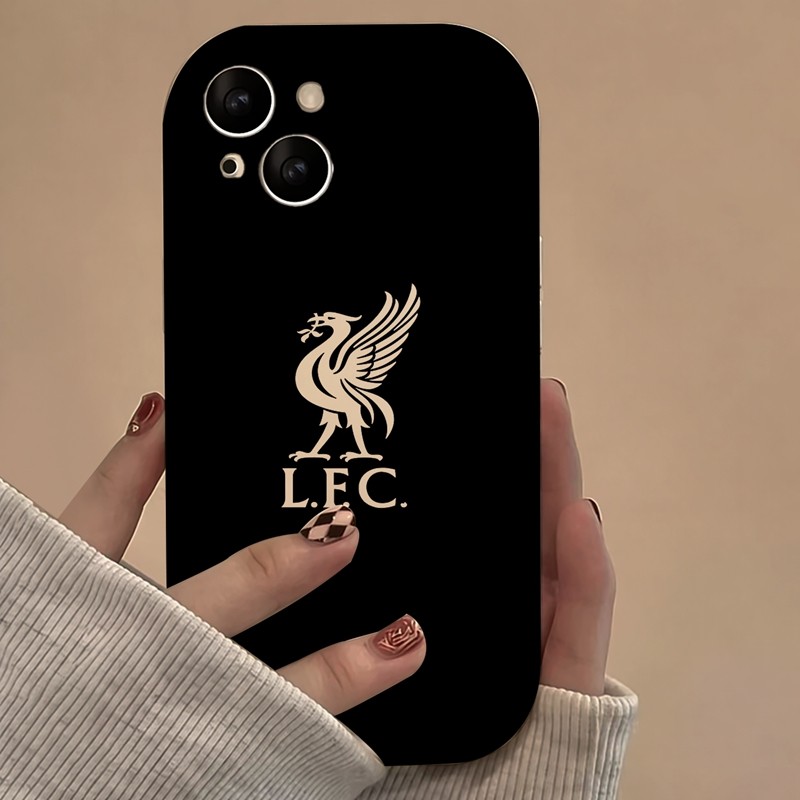 Casing iPhone Redmi Logo Liverpool Fc Untuk iPhone 16 15 14 13 12 11 Mini Pro E MAX Untuk Redmi 9A 1