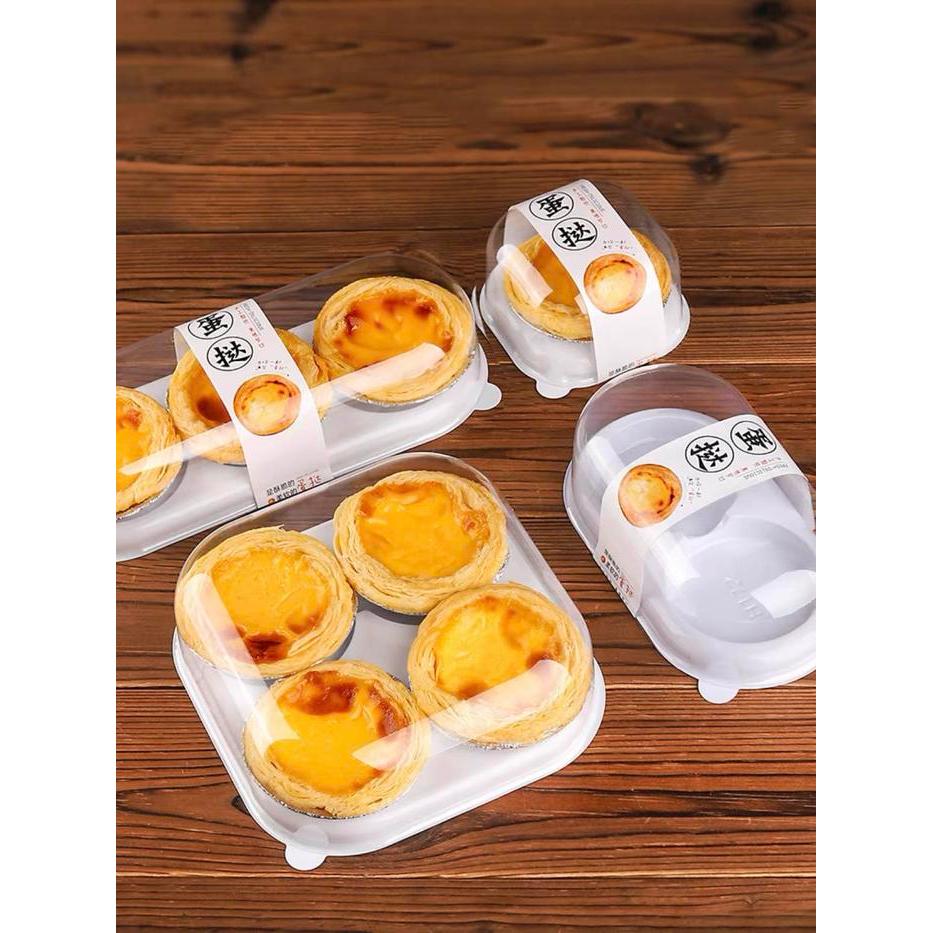 Ready [10 PCS] Mika Mochi PUTIH / Kotak Mika Mochi Box Isi 1, 2, 3 dan 4 / Mika Pie Buah Pie Susu - 
