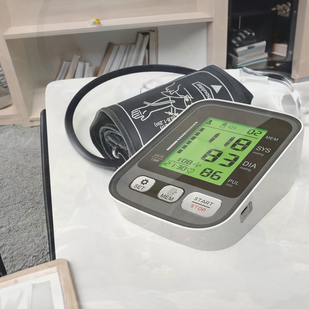TENSIMETER DIGITAL OTOMATIS - Tensimeter / Alat Tensi Darah / Alat Cek Tekanan Darah / Alat Tensi Da