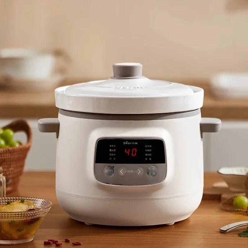 Electric stew pot Ceramic automatic large-capacity electric stew cup Purple sand stew pot Soup pot H