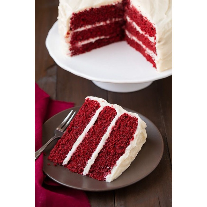 Sari Nature|| Puratos Premix Red Velvet Cake 500 Gram Tepung Instan Untuk Buat Kue