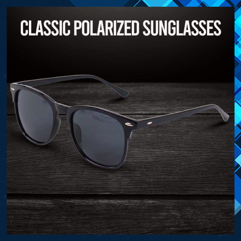 Kacamata Frame Classic Polarized Sunglasses UV400 - 3323