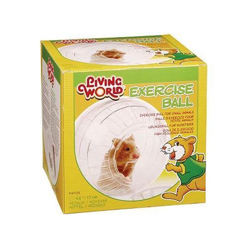 Klik Pakan Living World Exercise Ball Medium Mainan Roda Hamster Landak TERLARIS