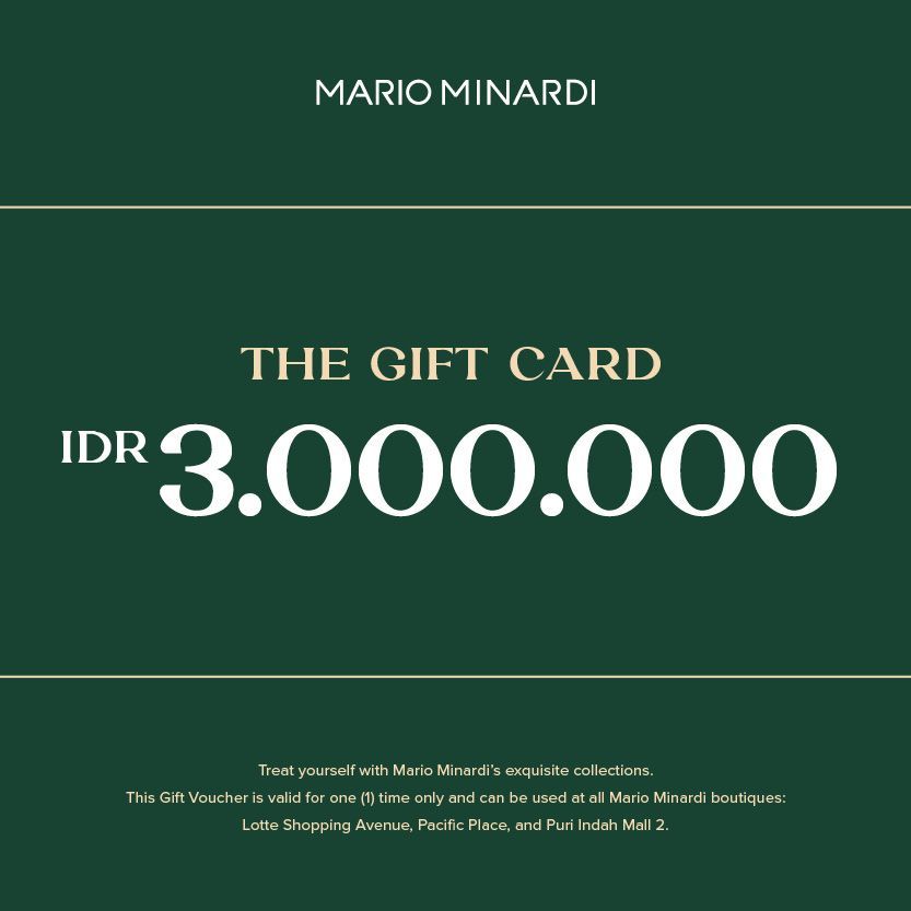 MARIO MINARDI GIFT VOUCHER