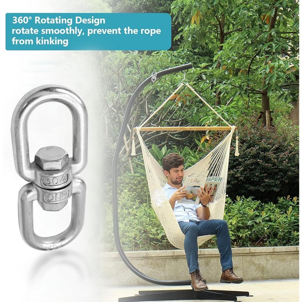 CYUAN M8/M10 Swivel 304 Stainless / Swivel Stainless / Swivel SS 304