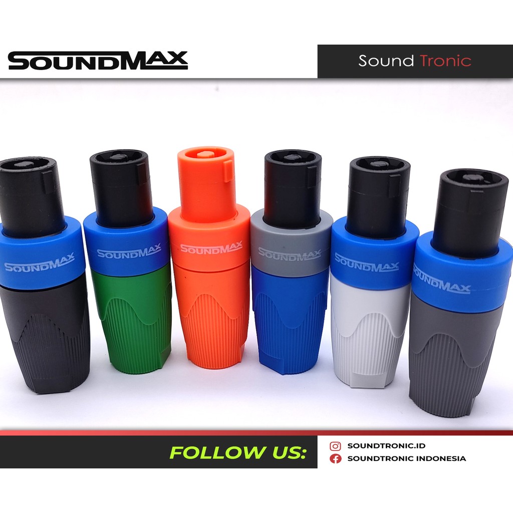 Jack Jec Jeck Jek Speakon Spikon SOUNDMAX