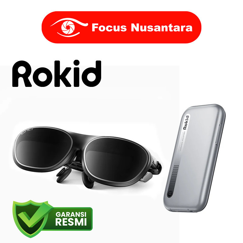 ROKID AR Spatial Rokid Max 2 + Rokid Station 2 Smartglasses Rokid Smart Glasses GARANSI RESMI