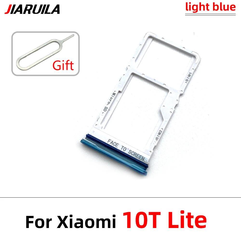 NEW Tested SIM Card Slot Card Tray Holder Adapter Accessories For Xiaomi Mi 10 10T Pro Lite Mi Note 