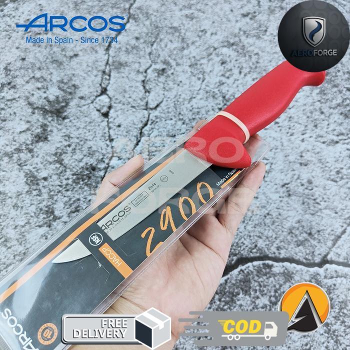 Pisau boning knife arcos 13 cm original  294422 - Merah