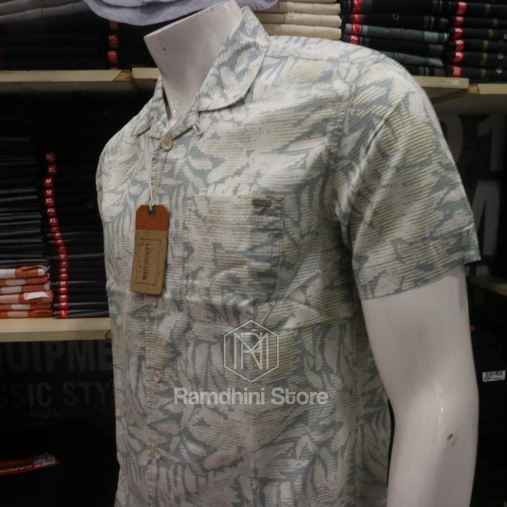 BIG SALE Watchout Kemeja Pria Katun S-2XL WS5143408 1223