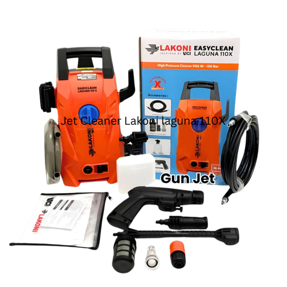 Jet Cleaner Laguna Mesin Cuci Steam - Lakoni Laguna 110x 900 WATT - LAKONI 110 X LAGUNA 110X