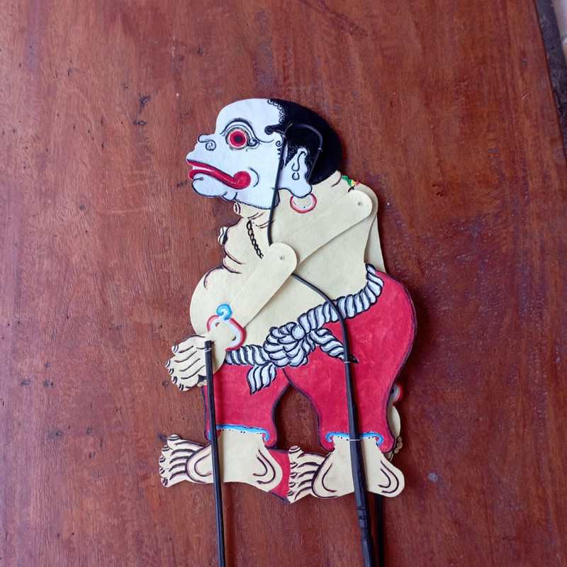 MAKRIFAT DIGITAL Wayang Kulit Asli Bagong/Bagong Kolor/Bagong Trening Versi Ki Seno Nugroho Ukuran S