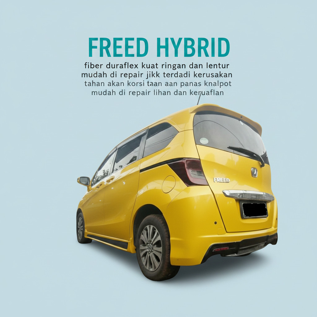 bumper belakang freed 2009-2015