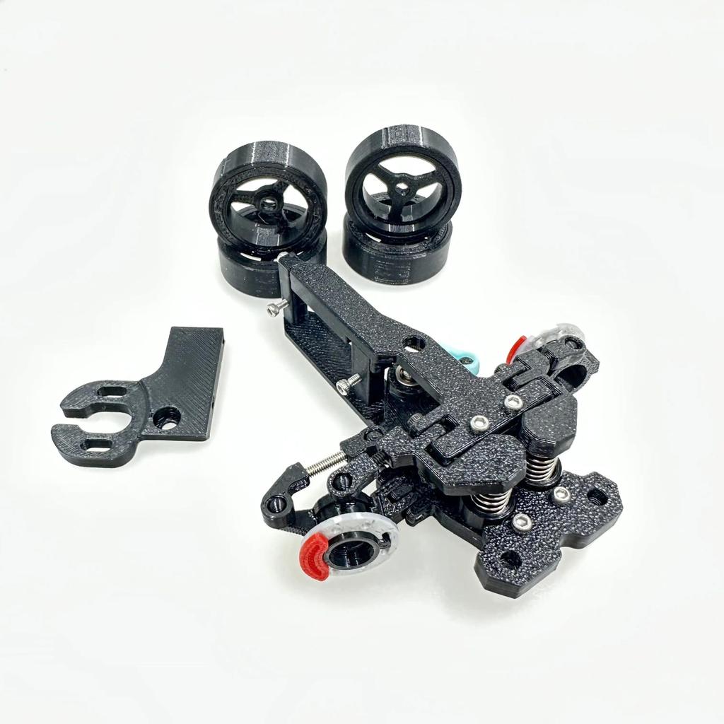 1/28 RC Car WLtoys k969 989 4WD upgrade RWD Increase Steering Angle for Rear-drive Drift