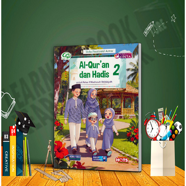 BUKU AQILA TIGA SERANGKAI AL QURAN DAN HADIS KELAS 2 MI TERBARU 2026
