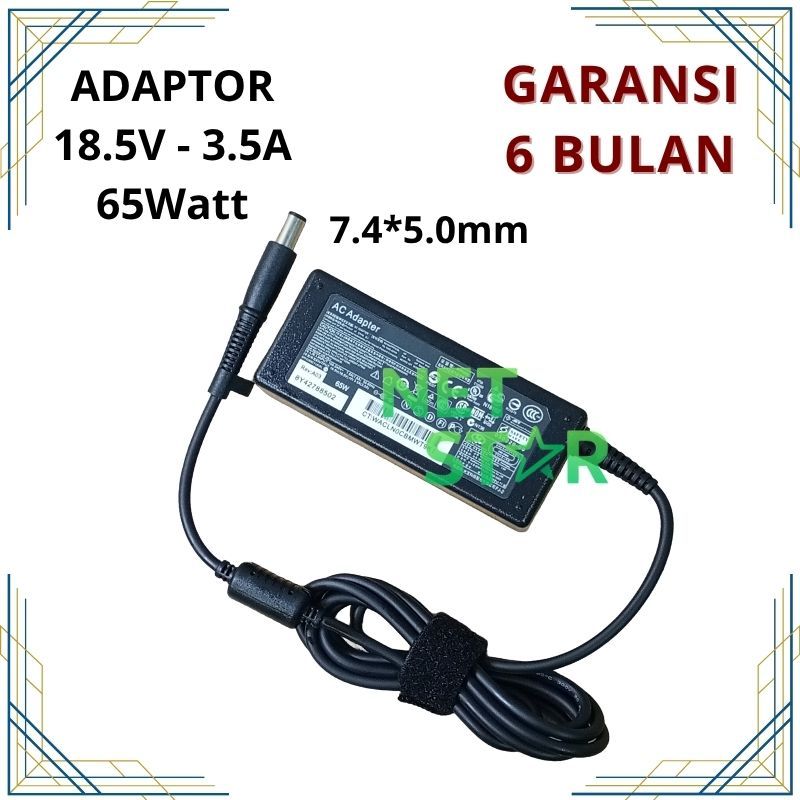 Adaptor Charger Laptop HP Compaq CQ430 CQ431 420 430 431 435 Series -NS
