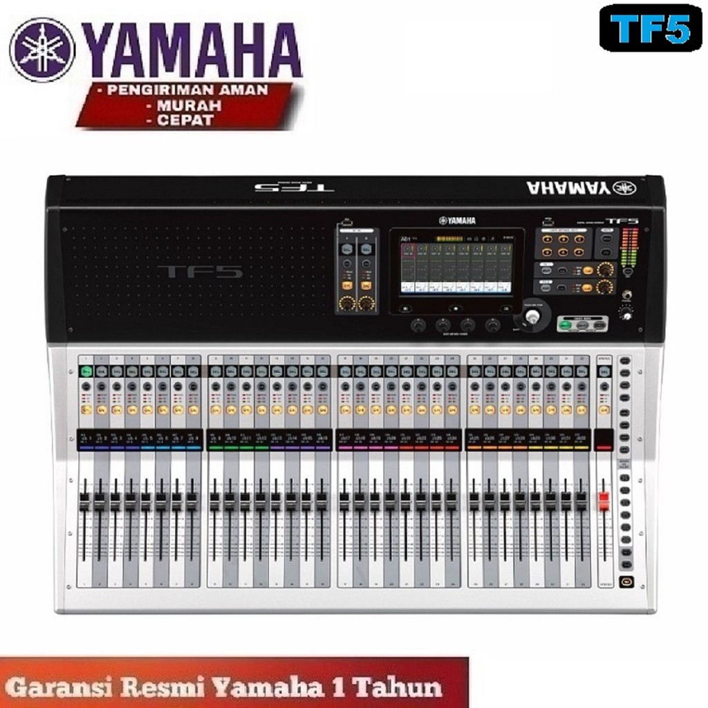 Yamaha TF5 Digital Mixer  Multichannel Audio Mixing Console - Garansi Resmi