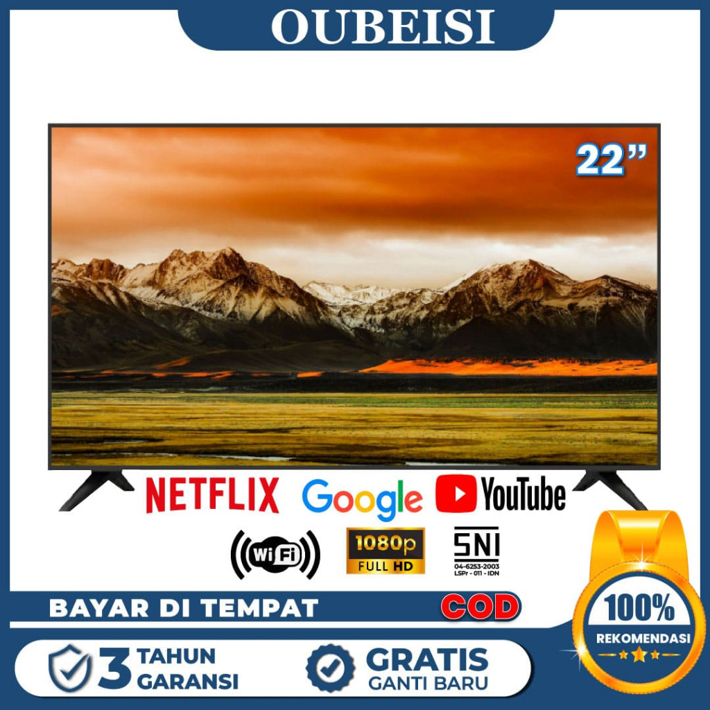 ps OUBEISI TV LED TV Digital/smart 19/21/22 Inch Full HD TV LED