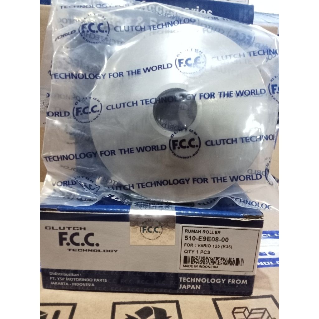 FCC KOTAK RUMAH ROLLER Vario 125 K35/Vario 125 LED ASLI ORIGINAL FCC